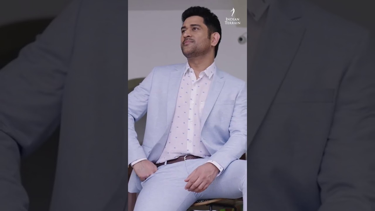 ms Dhoni new styles new collections the summer Indian Terrain