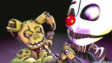 Ennard VS Springtrap x Funtime Foxy By Funtime Blue Girl