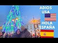 Nos Vamos A España + Primer Día En Madrid + Vlog 🇪🇸