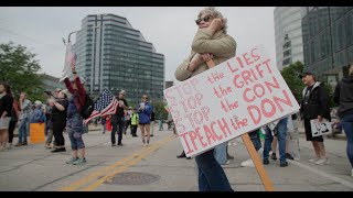 'No Kings' Cleveland rallies draw thousands and multiple messages