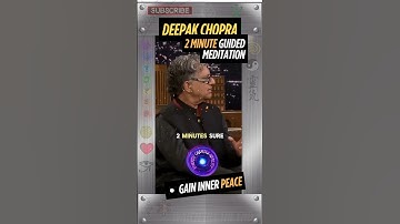 Manifest Your Desires Through Inner Peace, Easy Excercise Deepak Chopra #meditation