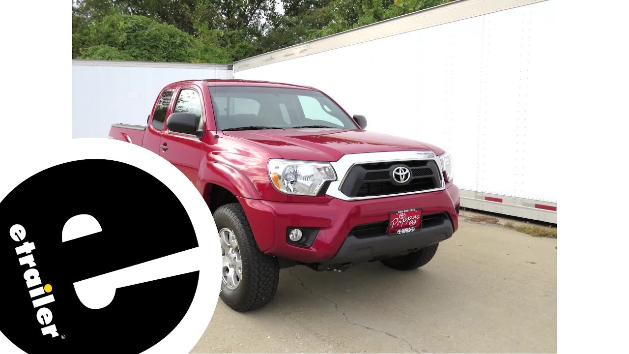 etrailer | Best 2014 Toyota Tacoma Trailer Wiring Options - YouTube