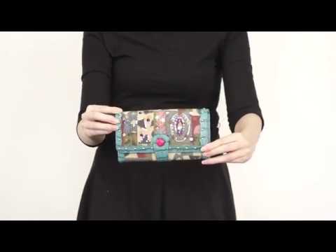 Think Bee! シンクビー！ リッピ 長財布（ブルー）（2892-01