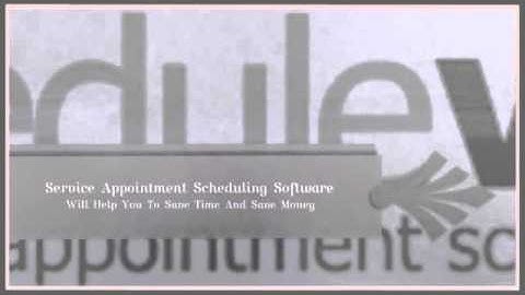 Service Scheduling Software