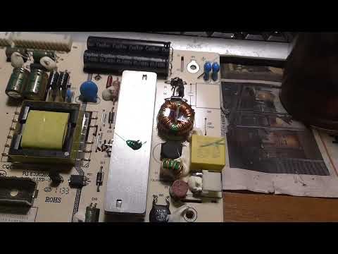 Телевизор SUPRA STV-LC2725FL. Просто сгорел предохранитель.