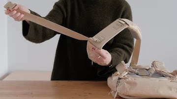 How to attach the waist belt to the WAYKS Day Pack