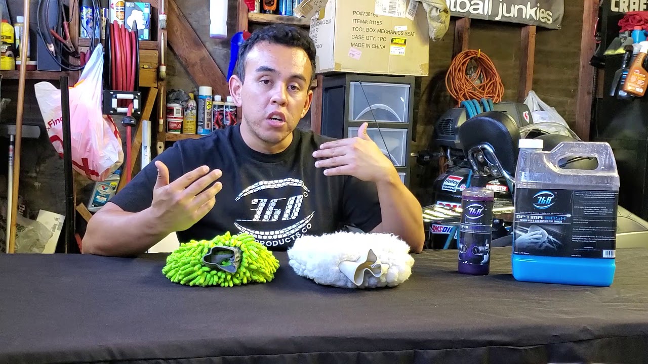 360 Products Microfiber vs Wool mitt YouTube
