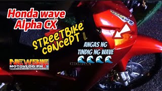 Honda Wave Alpha Cx 110 Streetbike Concept Clean Build