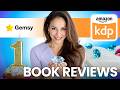 Amazon KDP 1 Year Using Gemsy For Book Reviews Kdp