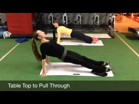 Table Top To Pull Through - Train P3 Exercise Of The Week