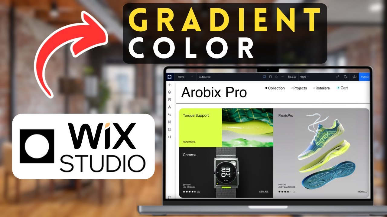 How to Create a Gradient Color Change on Scroll in Wix Studio | Wix Studio Tutorial (2025)