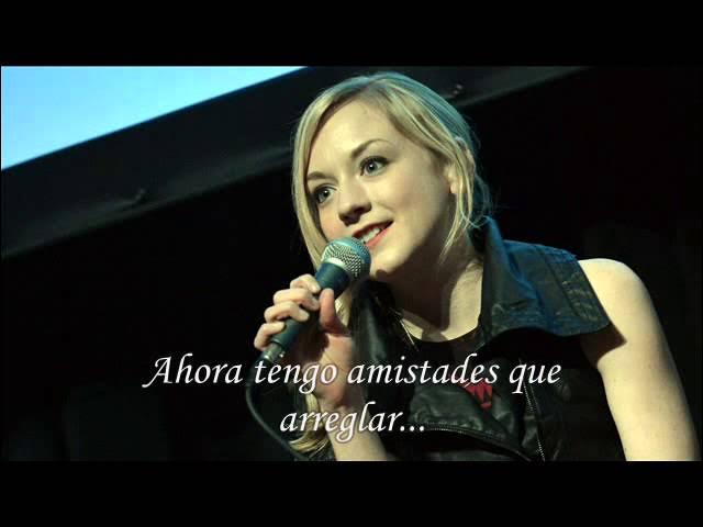 Emily Kinney Be good Cover (Full piano version) sub español