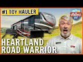 2019 Heartland RV Road Warrior 427 |  5th Wheel Toy Hauler Travel Trailer Review