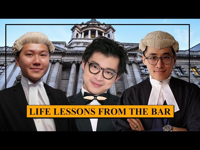 Life Lessons u0026 Stories From The Bar | 3 Barristers Chat (ft. Jolam 林作) class=