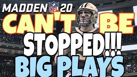 BIG PLAYS ALL GAME! THE BEST PASS & RUN MONEY PLAY SCHEME IN MADDEN 20! OFFENSE TIPS & TRICKS
