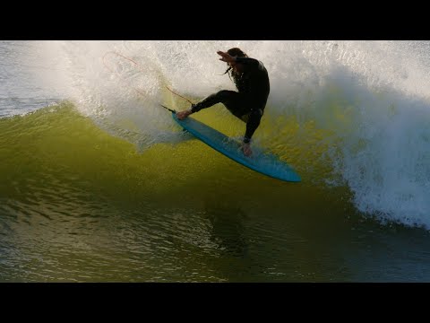 Asher Pacey on a 5ft twin fin