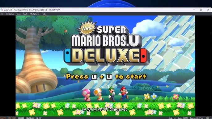 tutorial for yuzu emulator #fy #fyp #yuzu #emulator #mario #emulation, New  Super Mario Bros. U Deluxe