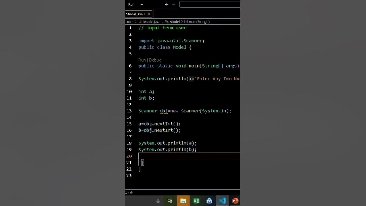 How To Get Input From User In Java? Input / Output In Java - YouTube