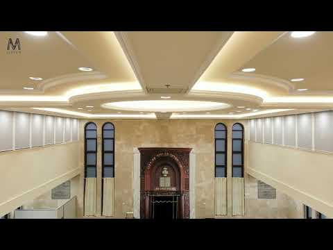 עבודות גבס בבתי כנסת ומוסדות תורה ויזניץ מונסי בית שמש מודלאטו גבס ודקורציה 