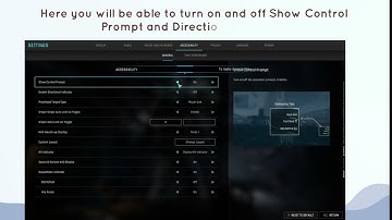 How to Turn on and off Show Control Prompt and Directional Indicator in Mecha BREAK