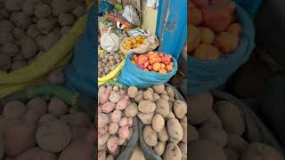 Peru Local Market - How Many Potatoes Do They Have?