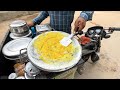 Ahmedabad man selling dosa on splendor bike  indian street food