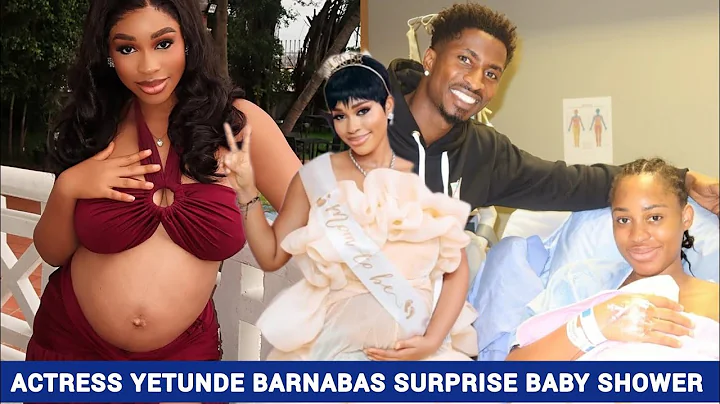 ACTRESS YETUNDE BARNABAS WELCOME BABY BOY WITH FOOTBALLER | SURPRISE BABY SHOWER
