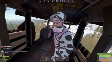 when u get in the back of someones scrappy in outpost #rust #shorts