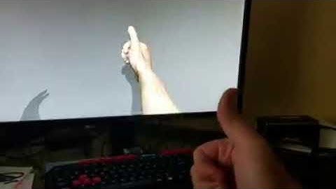 Realistic Hands with Leap Motion