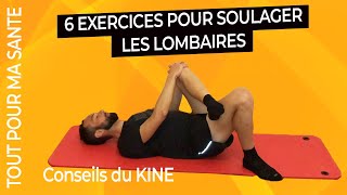 Soulager la douleur lombaire : 6 exercices kiné à faire