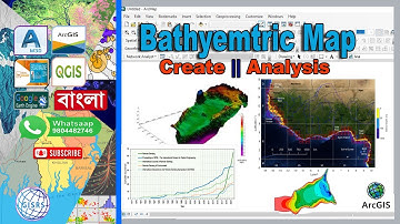 How to make bathymetry maps in ArcMap || How to make a lake bathymetric map in GIS