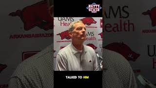 Dave Van Horn reacts to apparent cheating allegations from Texas A&M coach