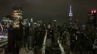 Empire State Building Light Show