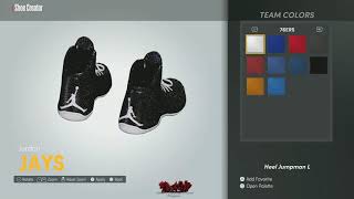 NBA 2K22 MY SHOE CREATOR | JAYS | JORDAN BRAND