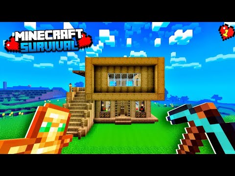 A New Journey Begins ! Minecraft PE Survival Series EP- 1 in 1.21 🔥 By ...
