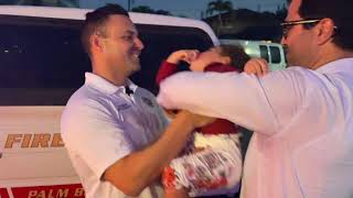 Off-Duty Firefighter Saves Choking Baby