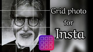 Create Grid Photo for Instagram | Grid Maker app tutorial | in Urdu/Hindi screenshot 4