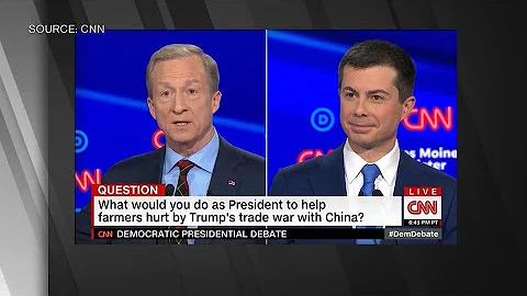 Watch Pete Buttigieg Call Out Steyer on Climate Change Stance