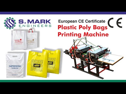 Plastic Poly bag Printing Machine (Above 40 micron