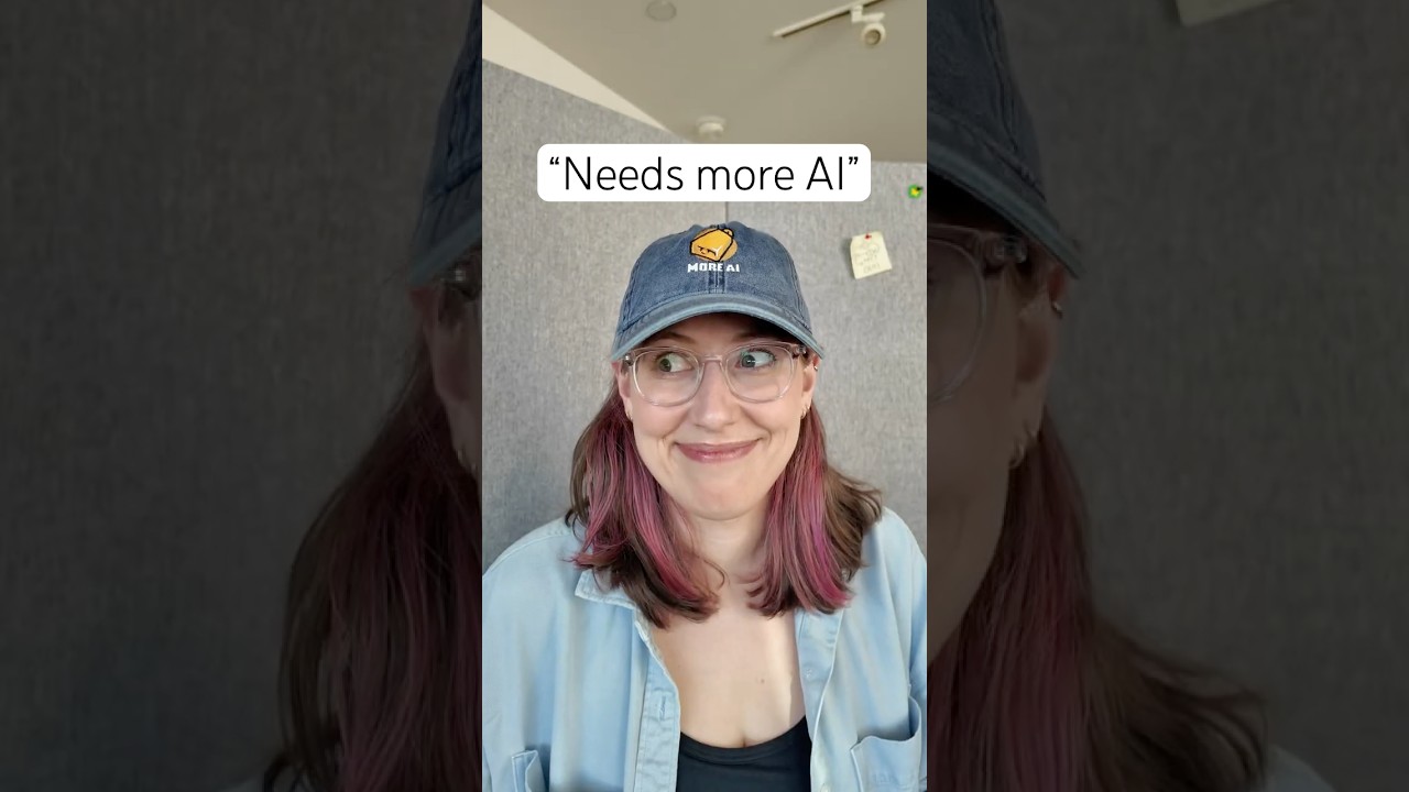 “The website needs more AI”