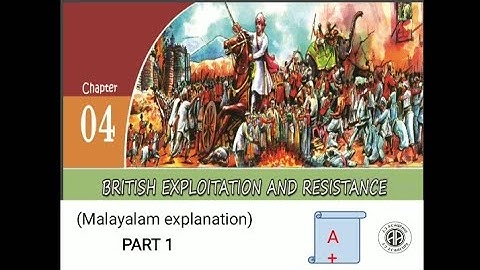 SSLC |CHAPTER 4 | PART 1 | BRITISH EXPLOITATION AND RESISTANCE #winA+ #a2academy🎓 #chapterwiseclasse