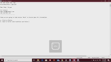 Hide Button in Oracle Apex 19.1 4K