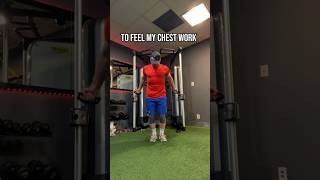 Do Low to High Flyes LIKE THIS if you don’t feel your chest #shorts #fitness
