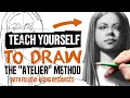 Teach Yourself to Draw - the "Atelier" Method - How to Practice to make Realistic Drawings