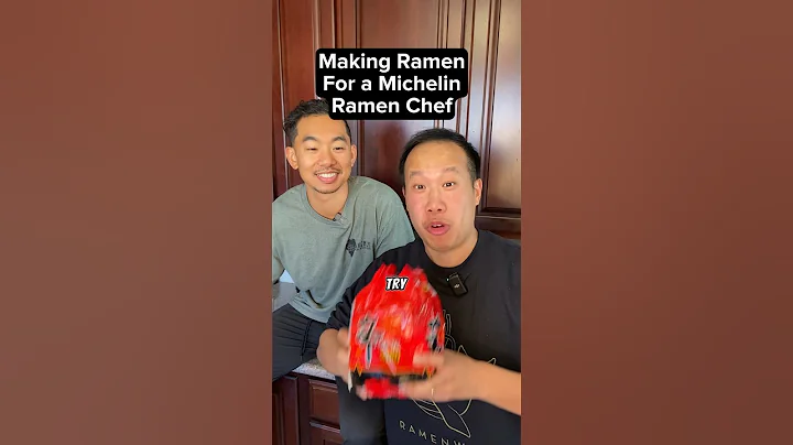 Making Instant Ramen For Michelin Ramen Chef 🤣