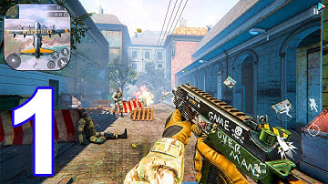 WarStrike - Gameplay Walkthrough Part 1 Chapter 1 Levels 1-6 High Graphics (Android, iOS)