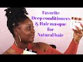 MY FAVORITE DEEP CONDITIONERS FOR NATURAL HAIR OF 2020| MY TOP 5 DEEP CONDITIONERS YOU SHOULD TRY