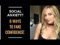 POPULARITY ADVICE: 6 Ways To Fake Confidence & Banish Social Anxiety | Shallon Lester