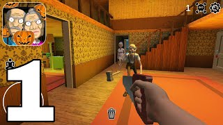 Grandpa and Granny House Escape | GamePlay Walkthrough | PART 1 (iOS, Android) screenshot 4