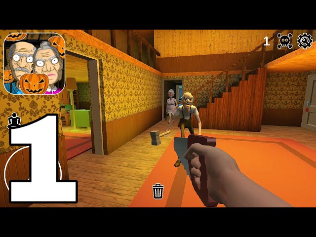 Grandpa & Granny 4 Online Game  Full Gameplay Walkthrough PART 1  (iOS,Android) 
